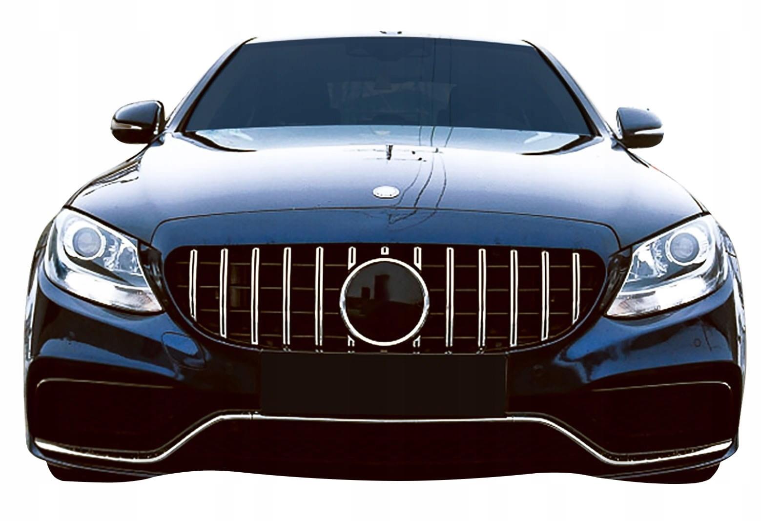 MERCEDES C-CLASS W205 2014-18 гриль gt срібло