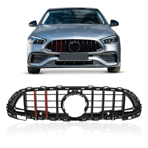 MERCEDES C-CLASS W206 2021+ PANAMERICANA GT решітка BRABUS STYLE