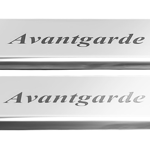 MERCEDES C Coupe C205 AVANTGARDE Накладки на пороги 304 нержавіюча сталь Покриття