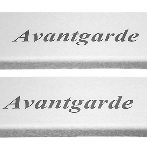 MERCEDES C Coupe C205 AVANTGARDE Накладки на пороги, нержавеющая сталь 304 Inscription