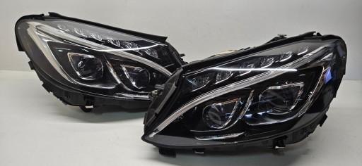 A2059063104, A2059063204 - MERCEDES C CLASS 205 FULL LED ILS ЛІВИЙ ПРАВИЙ ЛАМПА