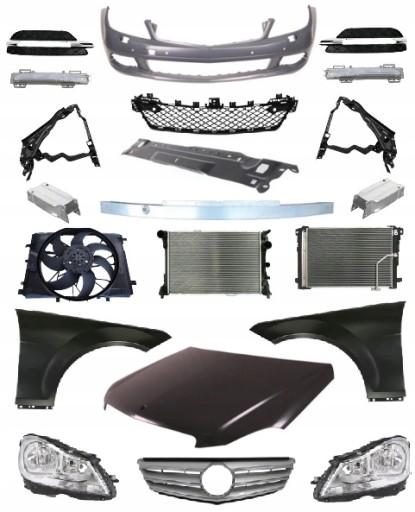 ZESTAWCZESCI2 - MERCEDES C-CLASS W204 LIFT 11-14 КОМПЛЕКТ ПЕРЕДНІЙ