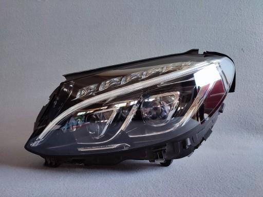 205 - MERCEDES C CLASS W205 ЛІХАР ПОВНИЙ СВІТЛОДІОДНИЙ ILS A2059068701
