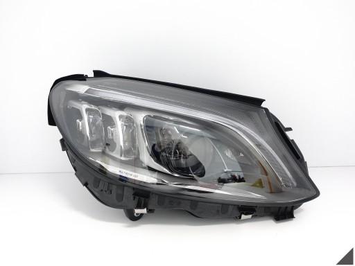 1EX013063-621 - MERCEDES C-CLASS W205 S205 C205 LIFT 18-21 FULL LED LAMP MULTIBEAM HELLA