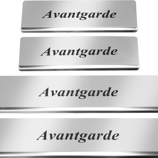 MERCEDES C W205 AVANTGARDE 304 Пороги з нержавіючої сталі Покриття