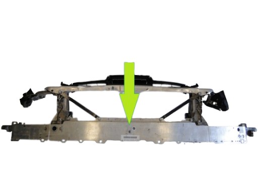 A2056204001 - Mercedes c w205 s205 205 перед фейсліфт балка в бампер посилення 63 amg