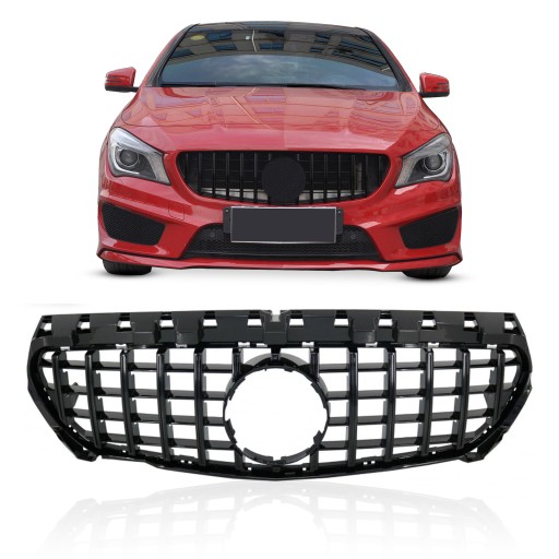 MERCEDES CLA C117 13-16 GT PANAMERICANA решетка радиатора