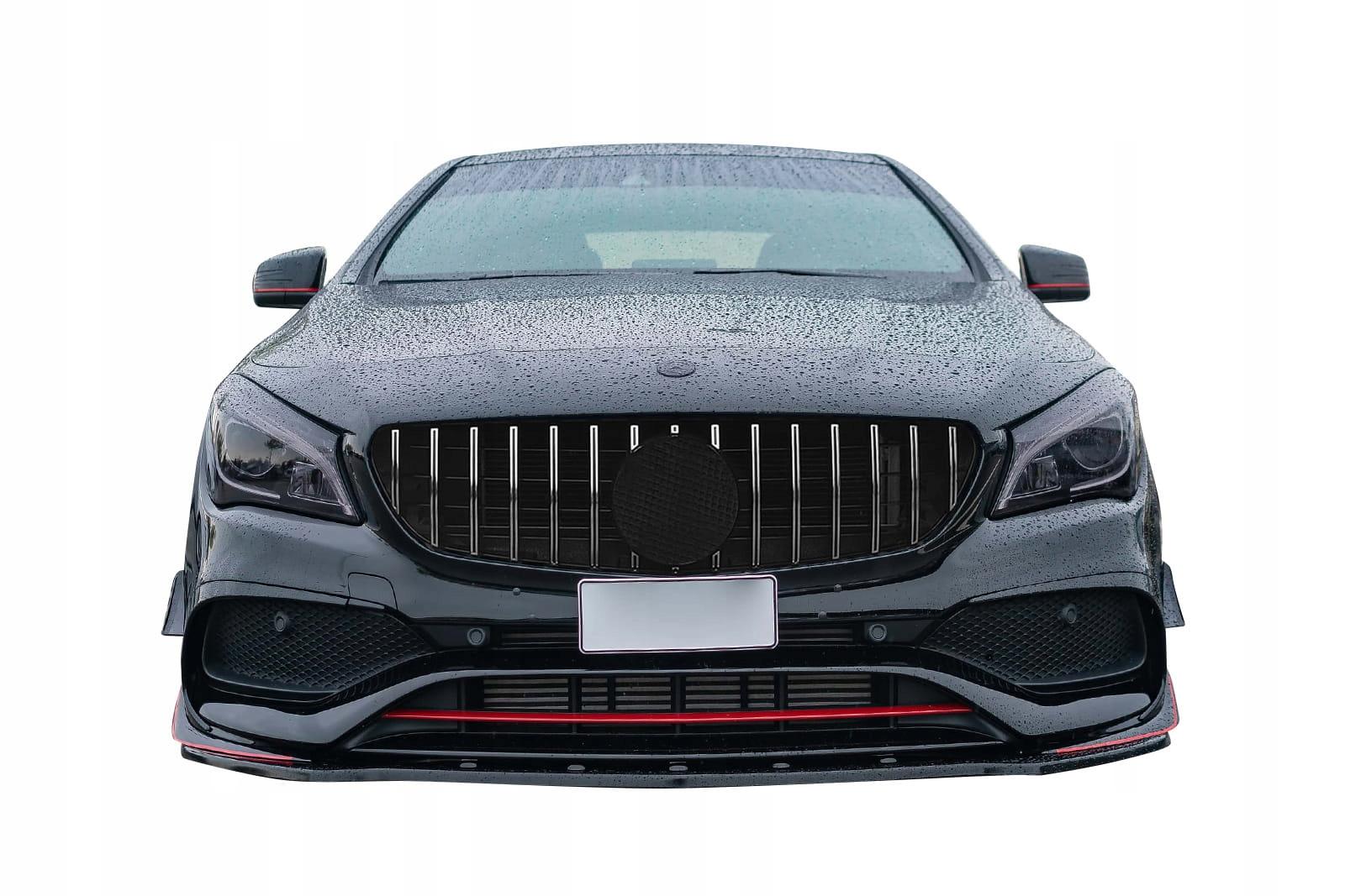 MERCEDES CLA C117 GRILL GT Panamericana серебристый