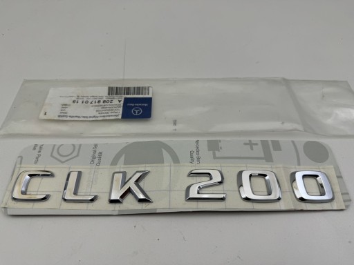 MERCEDES CLK 200 A208 ЗНАК ЛОГОТИП ЭМБЛЕМА НА ЩИТКЕ ОРИГИНАЛ A2088170115