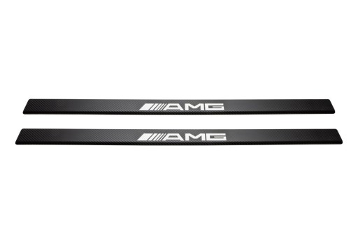 MERCEDES CLK W208 AMG Накладки на пороги из нержавеющей стали 304, обработанные