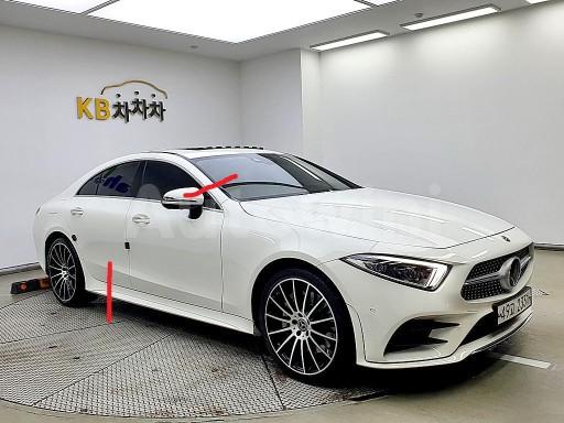 MERCEDES CLS C257 ДОВГА ПРАВА ПАНЕЛЬ З В-СТІЙКОЮ