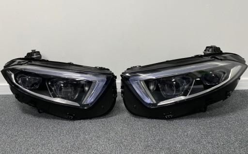 MERCEDES CLS W257 LAMPY MULTIBEAM LED KOMPLET - КОМПЛЕКТ СВІТЛОДІОДНИХ ЛАМП MERCEDES CLS W257