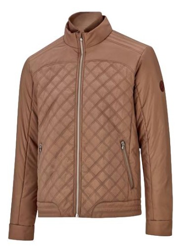 Мужская стеганая куртка MERCEDES Classic Elegance Коньяк S