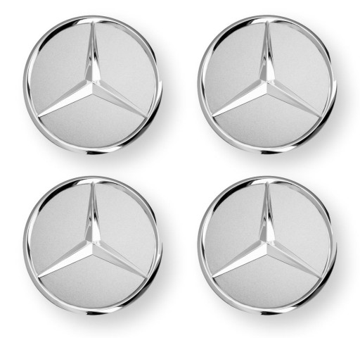 Ковпак ступиці MERCEDES 74мм комплект 4 шт. ОРИГ