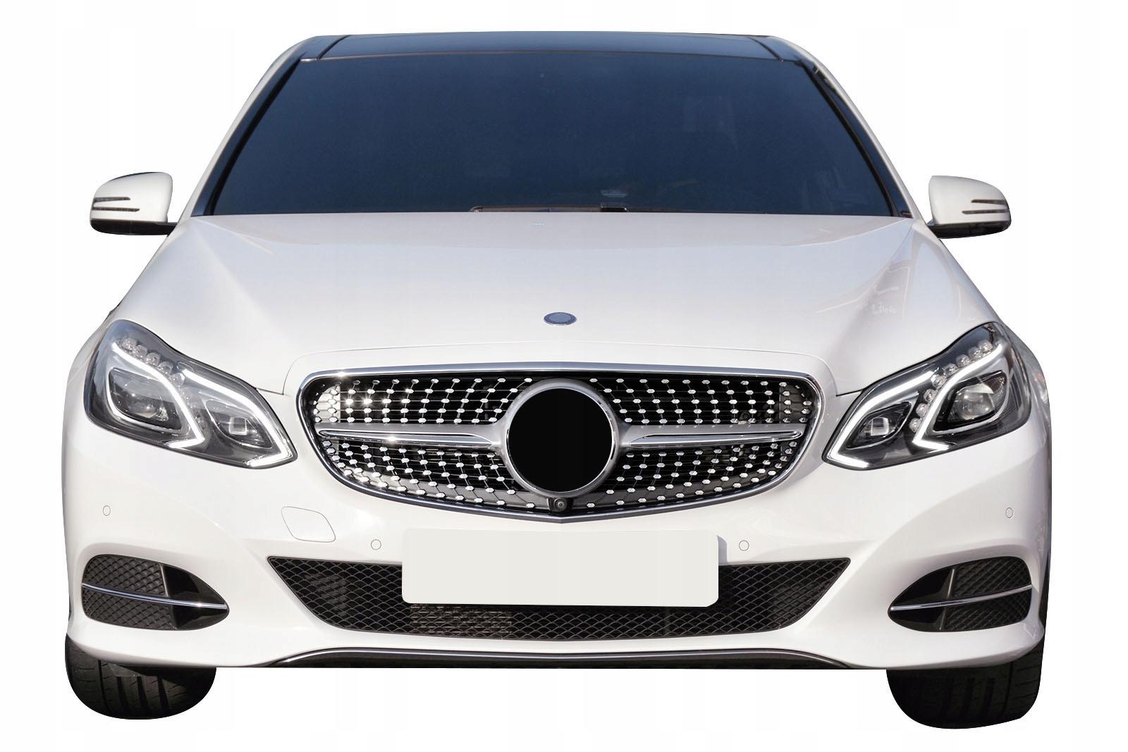 MERCEDES E-CLASS 2013-2016 ГРИЛЬ АЛМАЗ СРІБЛО