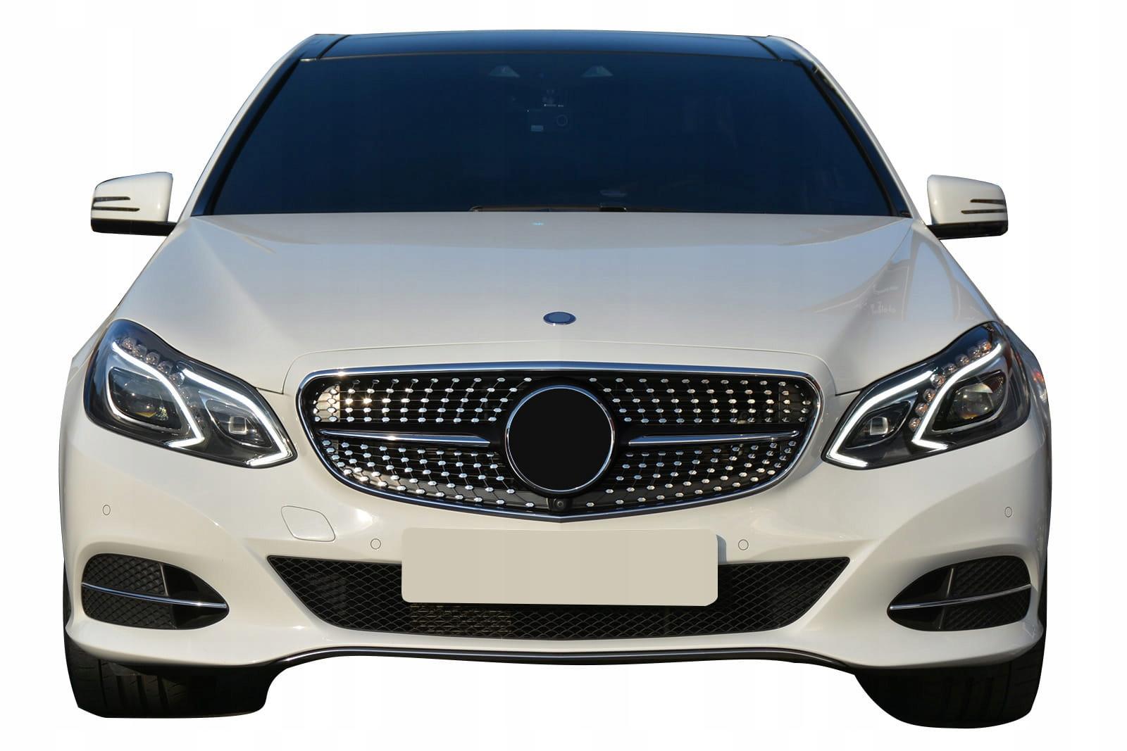 MERCEDES E-CLASS W212 13-16 гриль Алмаз чорний