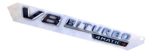 A2138179900 - MERCEDES E-KL S-KL GLC AMG GT Emblem V8 BITURBO 4MATIC+ OE