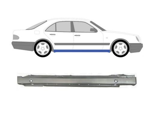 3268534218 - MERCEDES E W210 1999-2003 ПОРОГ ПРАВЫЙ
