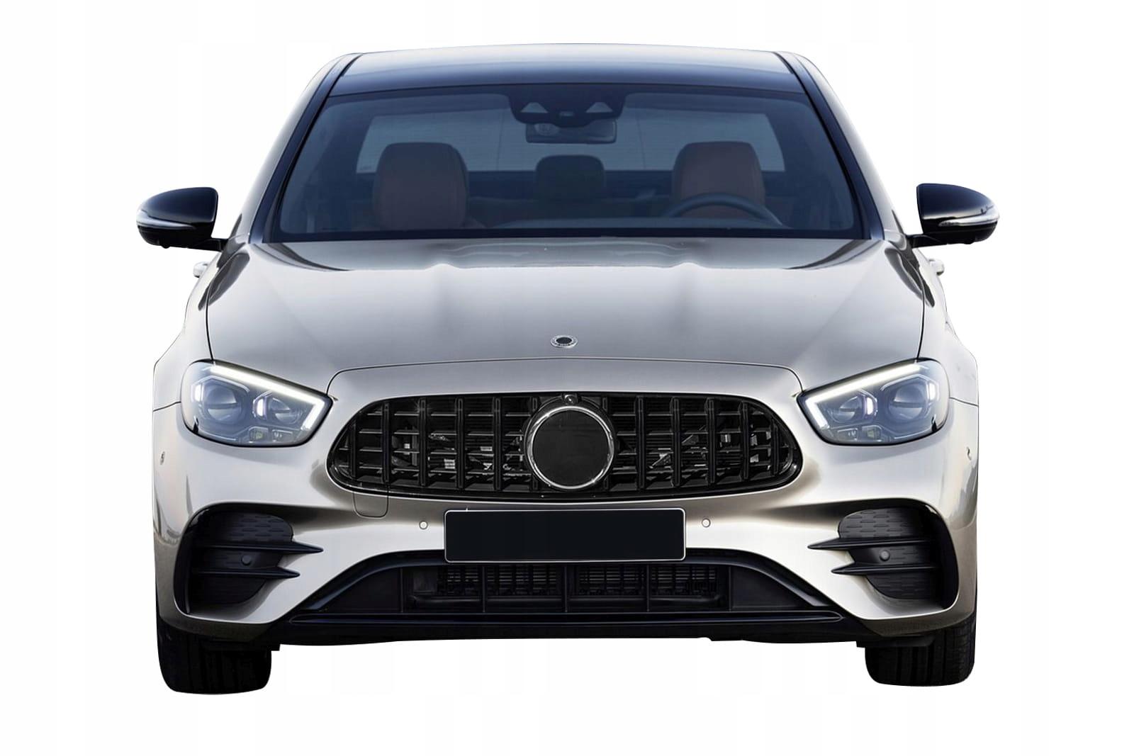 MERCEDES E W213 AMG 20 + WITH GRILL GT BLACK CAMERA
