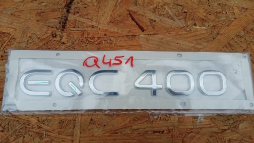 MERCEDES EQC W293 19- ЕМБЛЕМА НА ЗАДНІЙ ДВІРІ БЕЙДЖ EQC400 A2938170200