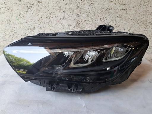 MERCEDES EQE A2959069700 ПОЛНОСТЬЮ СВЕТОДИОДНАЯ ФОНАРЬ ЛЕВАЯ ПЕРЕДНЯЯ