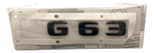 A4638175200 - MERCEDES G-CLASS W463 Емблема чорна задня G63 ОРИГ.