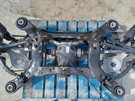 a1663505900 - Mercedes gl gls w166 166 коляска санки задня балка