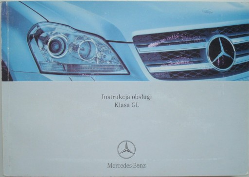 MERCEDES GL X164 06-09 service book PL colorful service manual 2006