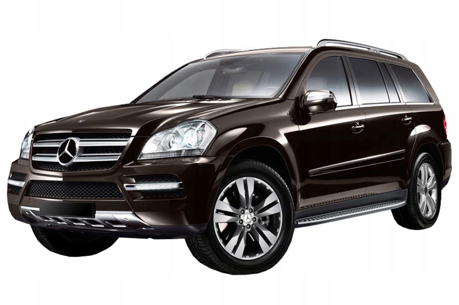 2000000010663 - MERCEDES GL X164 2006-2012 бічні спідниці пороги