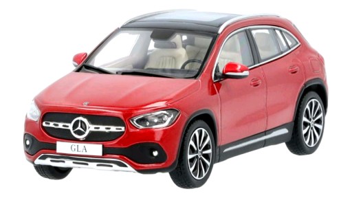 MERCEDES GLA SUV H247 Модель автомобиля с рессорной подвеской 1:43