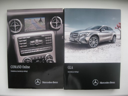 MERCEDES GLA X156 13-19 інструкція + COMAND RU