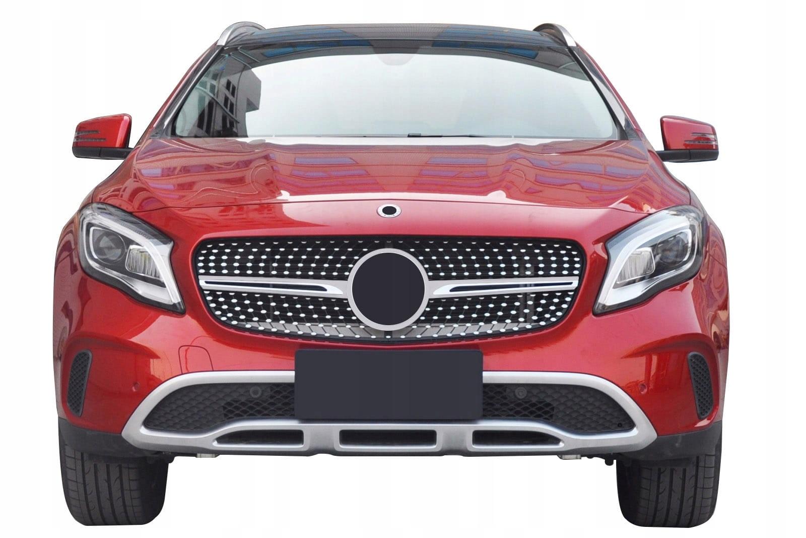 MERCEDES GLA X156 2017-20 гриль Алмаз срібло