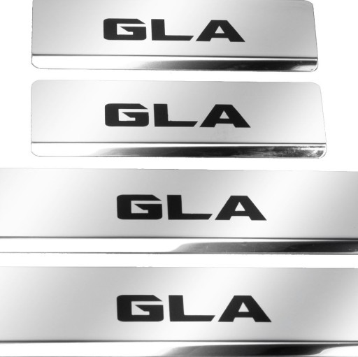 MERCEDES GLA X156 Накладки на пороги з нержавіючої сталі 304