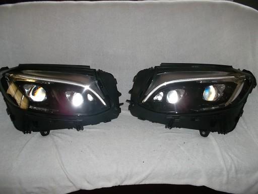 A2539065701 A2539065801 LAMPY REFLEKTORY PRZÓD LED INTELLIGENT LIGHT SYSTEM - MERCEDES GLC 253 W253 ФАРИ FULL LED ЛАМПИ