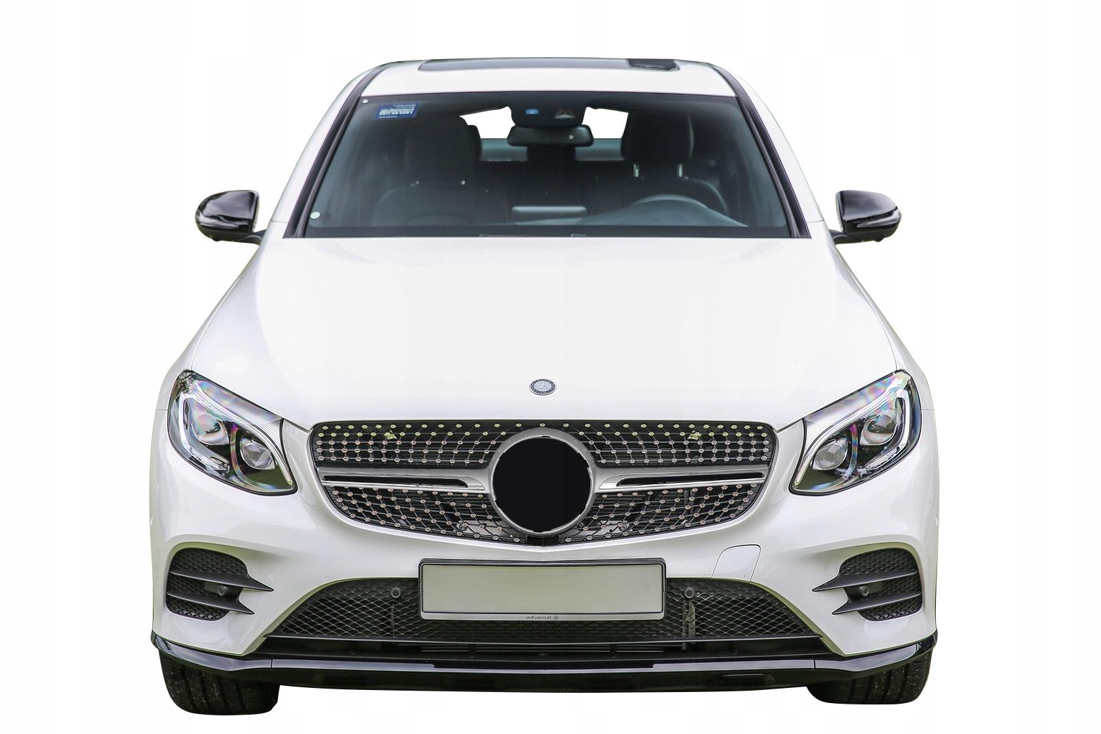 MERCEDES GLC C253 2015-2019 гриль Алмаз срібло