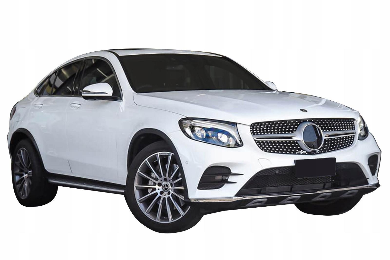 MERCEDES GLC COUPE C253 GRILL DIAMOND з камерою