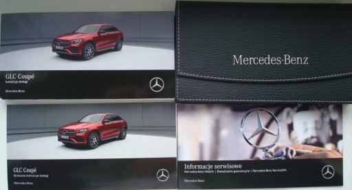 MERCEDES GLC Coupe C253 19-23 Польська інструкція користувача в CASE 2020 + коротка