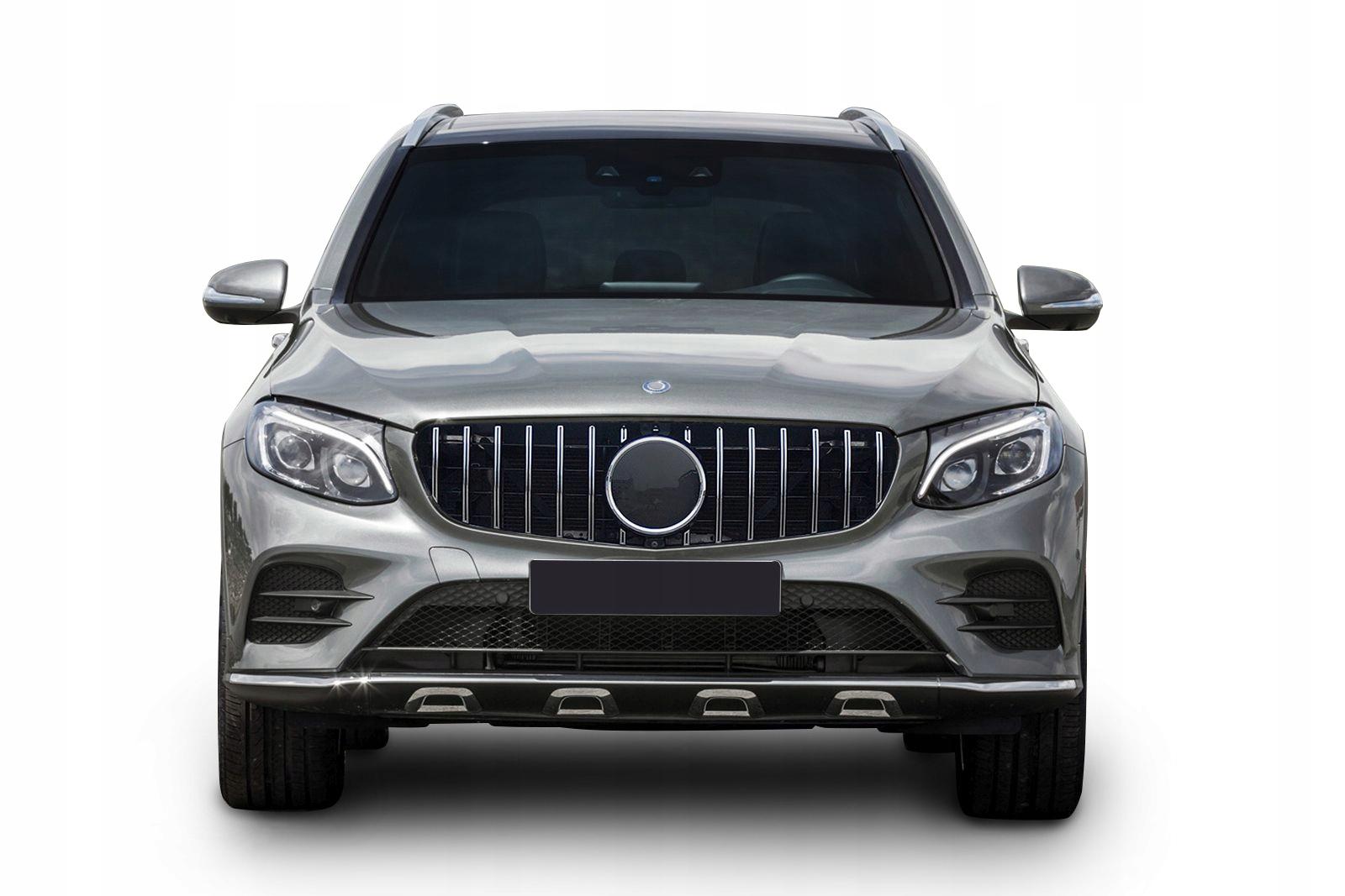 MERCEDES GLC X253 19-22 гриль Panamericana срібло