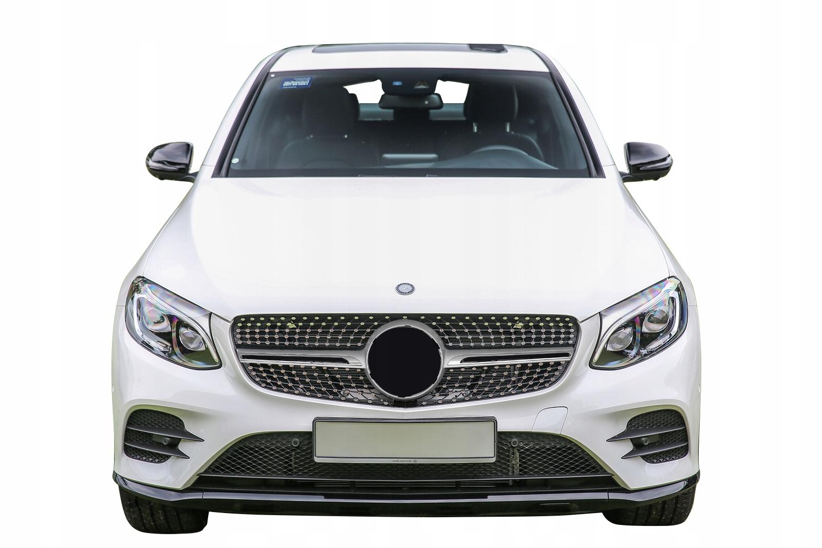 MERCEDES GLC X253 2015-2019 гриль Алмаз срібло