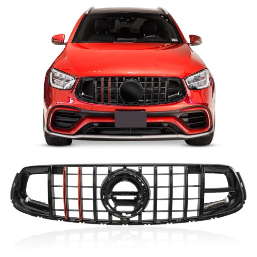 MERCEDES GLC X253 C253 AMG 2019+ PANAMERICANA GT решетка BRABUS STYLE