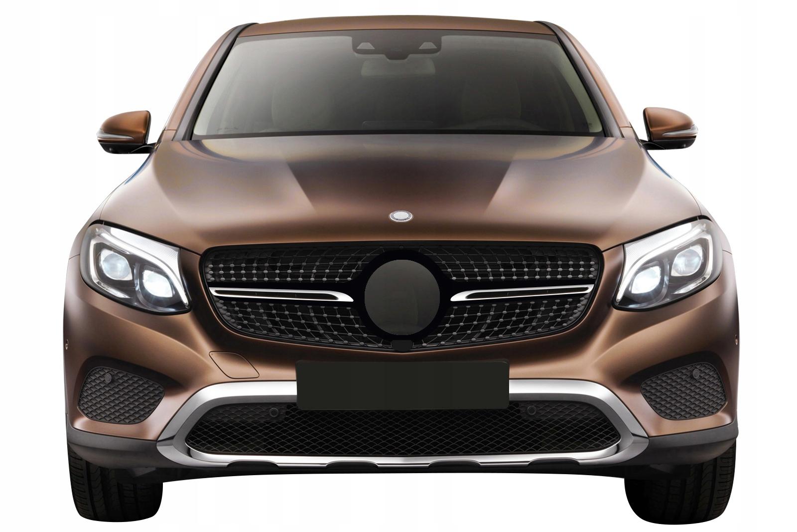 MERCEDES GLE COUPE C292 2015 + гриль DIAMOND черный
