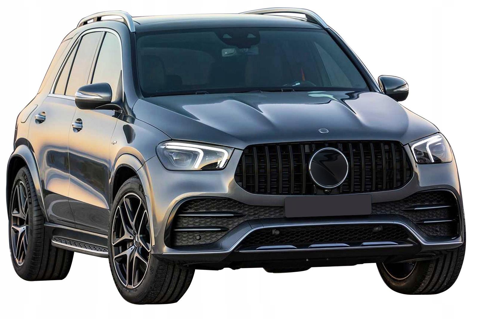MERCEDES GLE W167 19 + гриль GT PANAMERICANA черный