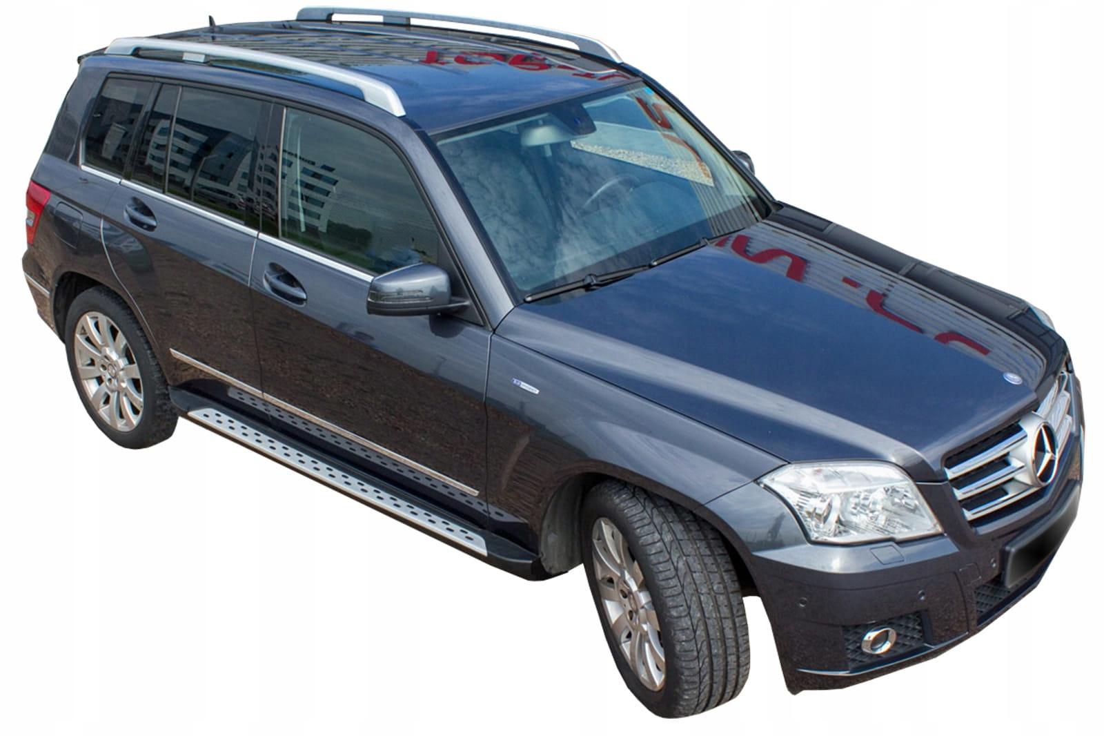 MERCEDES GLK X204 2008-2015 бічні спідниці пороги