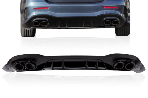 MERCEDES A CLASS 2018-2023 СЕДАН ДИФУЗОР AMG СТИЛЬ