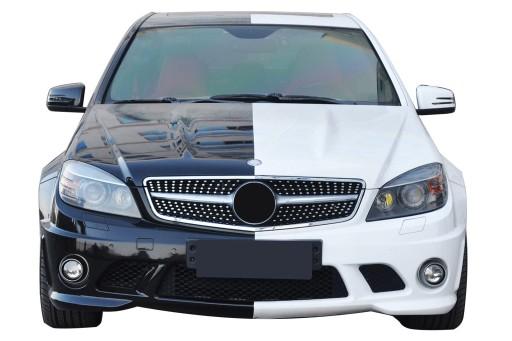 MERCEDES C-Class W204 2008-14 GRILL DIAMOND SILVER