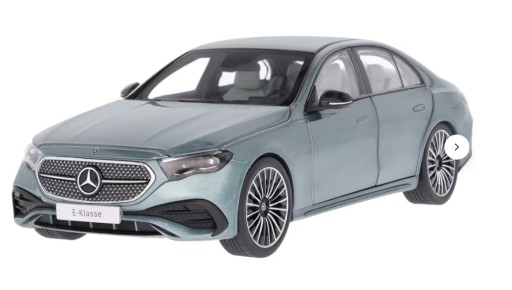 MERCEDES E-Класс, Лимузин, AMG Line, W214 МОДЕЛЬ 1:18 VERDE SILVER