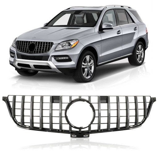 MERCEDES ML W166 2011-2015 GT PANAMERICANA решетка радиатора