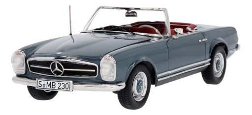 Модель автомобіля MERCEDES 1:18 230 SL Pagoda W113 синьо-сірий NOREV