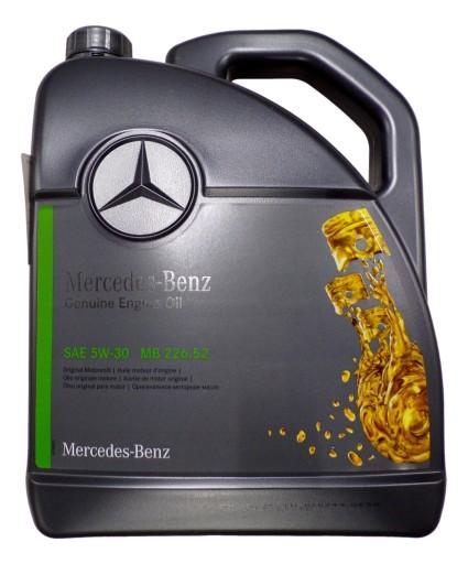 Масло моторное MERCEDES 226.52 5W30 5 литров