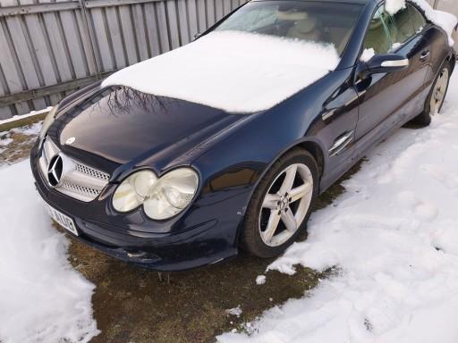 R230SLPRZODMASKABLOTNIK - MERCEDES R230 SL 350 ПЕРЕДНИЙ КАПОТ КРИЛО ЛАМПА РЕМЕННИЙ БАМПЕР КОМПЛЕКТ W230